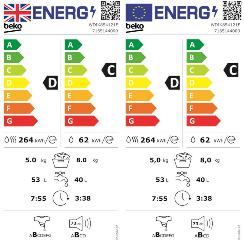 Image de la première page du manuel de l'appareil WDIK854121F