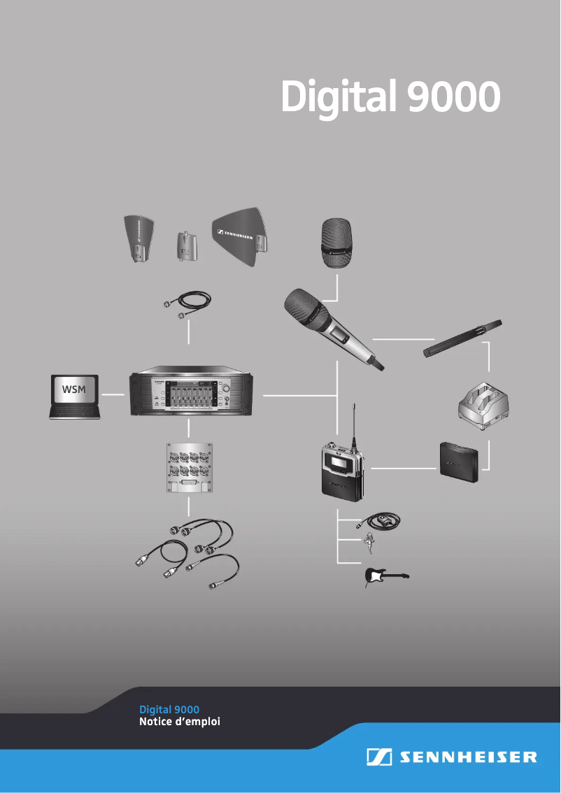 Page 1 de la notice Manuel utilisateur Sennheiser L 50