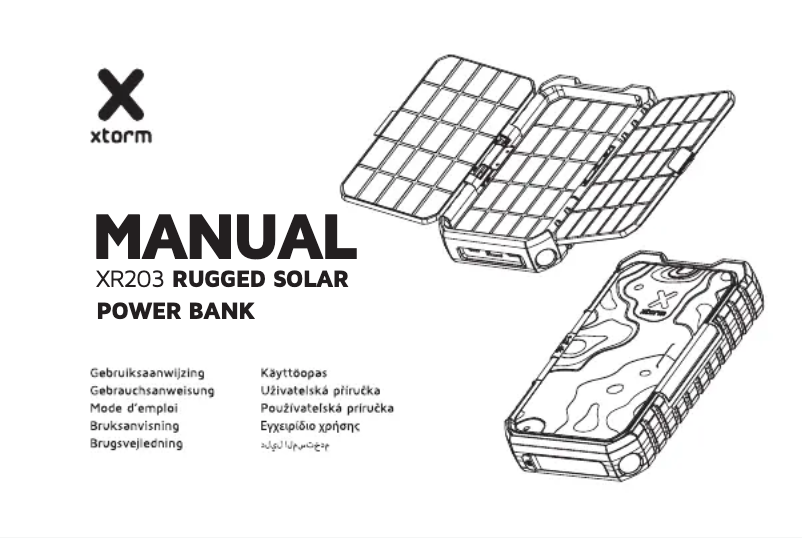 Página 1 del manual Manual de usuario Xtorm XR203