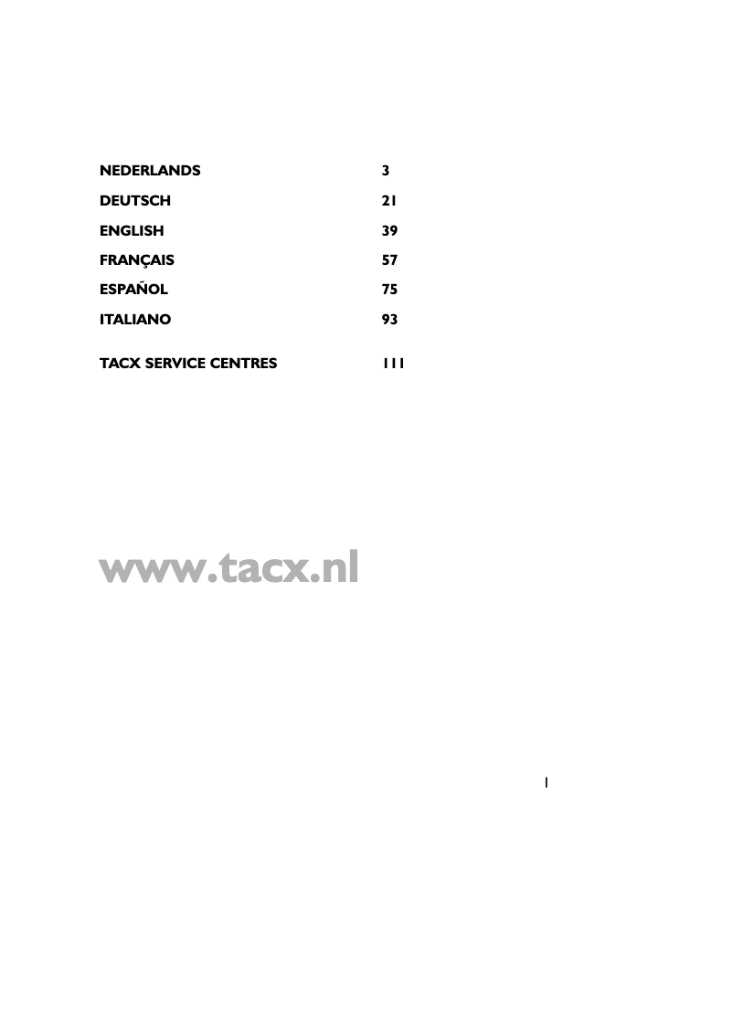 Page 1 de la notice Manuel utilisateur Tacx Basic Ergotrainer T1670