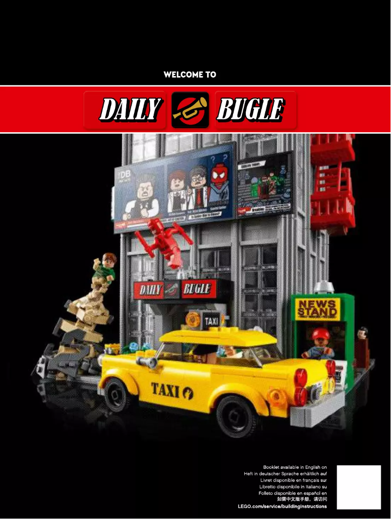 Page 1 of the manual User Manual Lego Marvel 76178