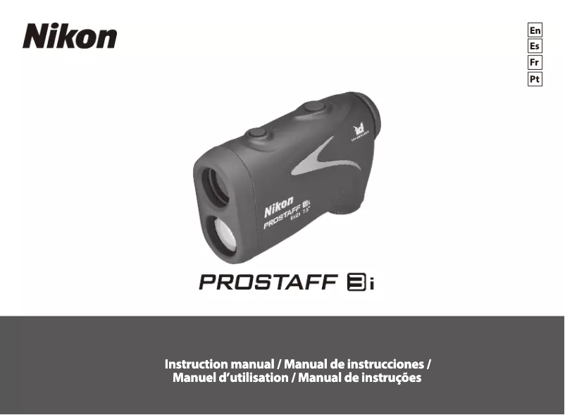 Página 1 del manual Manual de usuario Nikon Prostaff 3i