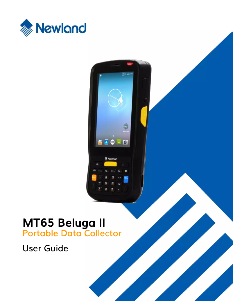 Page 1 de la notice Manuel utilisateur Newland MT65 Beluga II