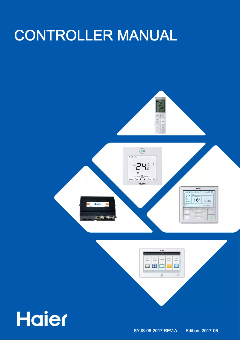 Page 1 de la notice Manuel utilisateur Haier CONTROL SYSTEM
