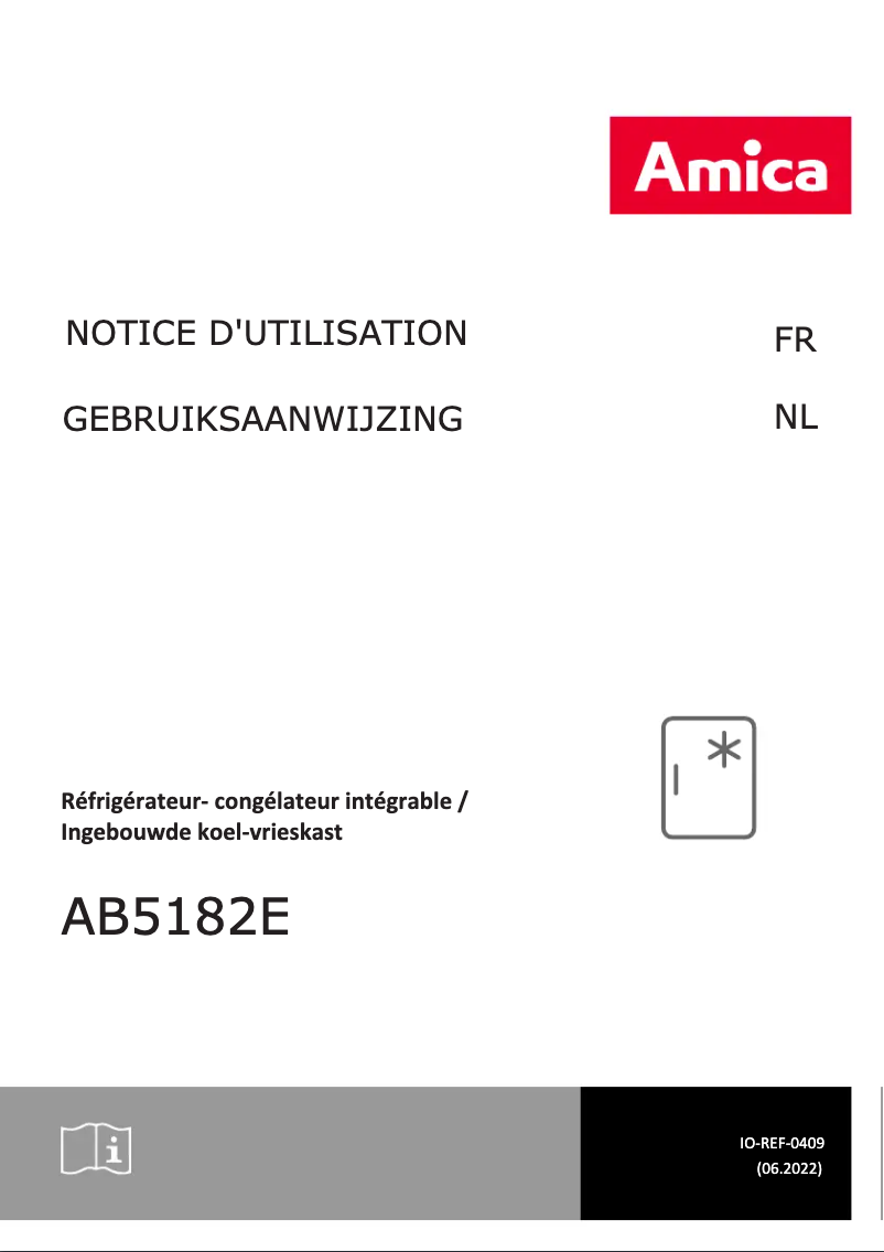 Page n°1 - Manuel utilisateur Amica AB5182E