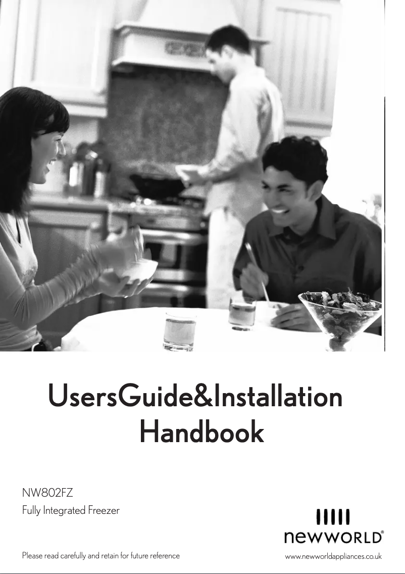 Page 1 de la notice Manuel utilisateur New World NW802FZ