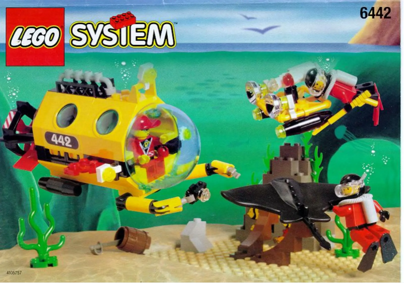 Page n°1 - Manuel utilisateur Lego Divers 6442