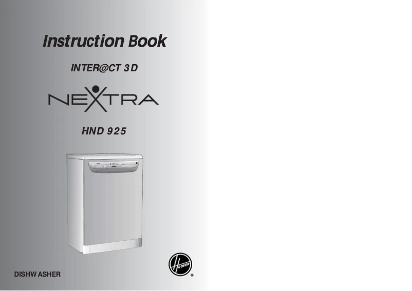 Página 1 del manual Manual de usuario Hoover HND 925/1-80