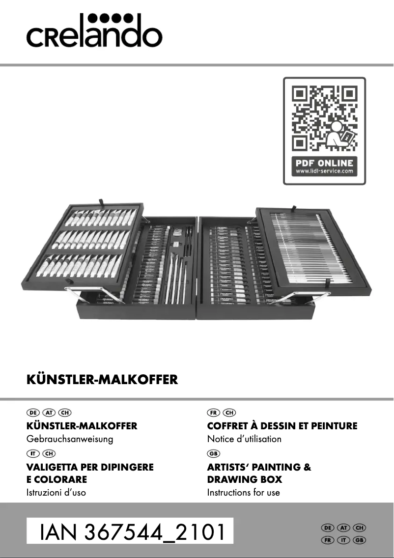 Página 1 del manual Manual de usuario Crelando HG05274