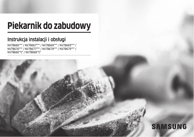 Page n°1 - Manuel utilisateur Samsung NV7B6685AAN