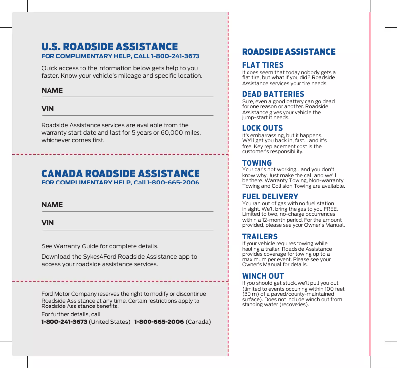 Page 1 de la notice Guide de démarrage rapide Ford Bronco (2023)