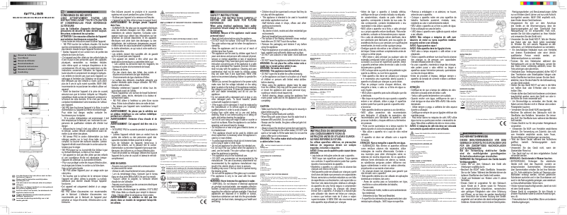 Image de la première page du manuel de l'appareil MS-220 SC