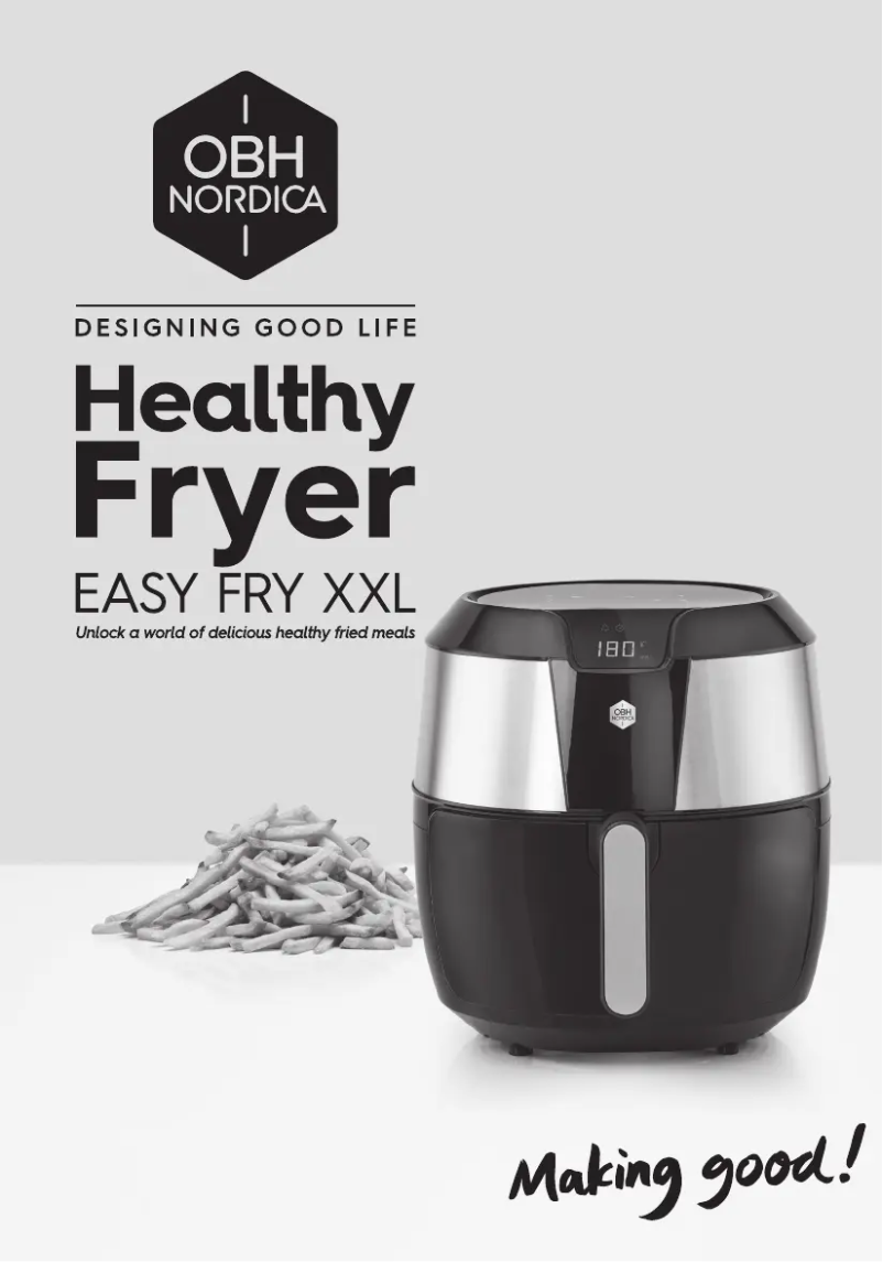 Image de la première page du manuel de l'appareil Easy Fry XXL AG701DS0