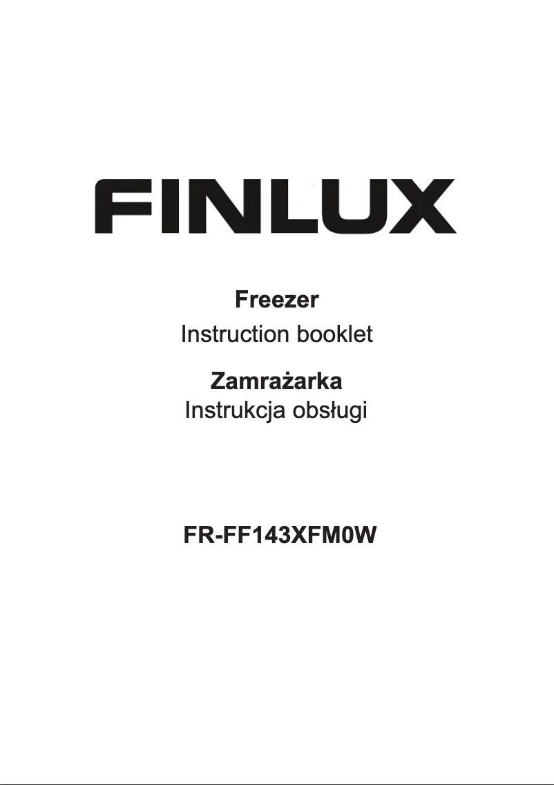 Image de la première page du manuel de l'appareil FR-FF143XFM0W