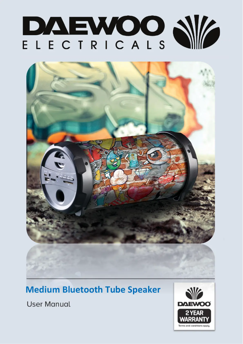 Page 1 de la notice Manuel utilisateur Daewoo AVS1351