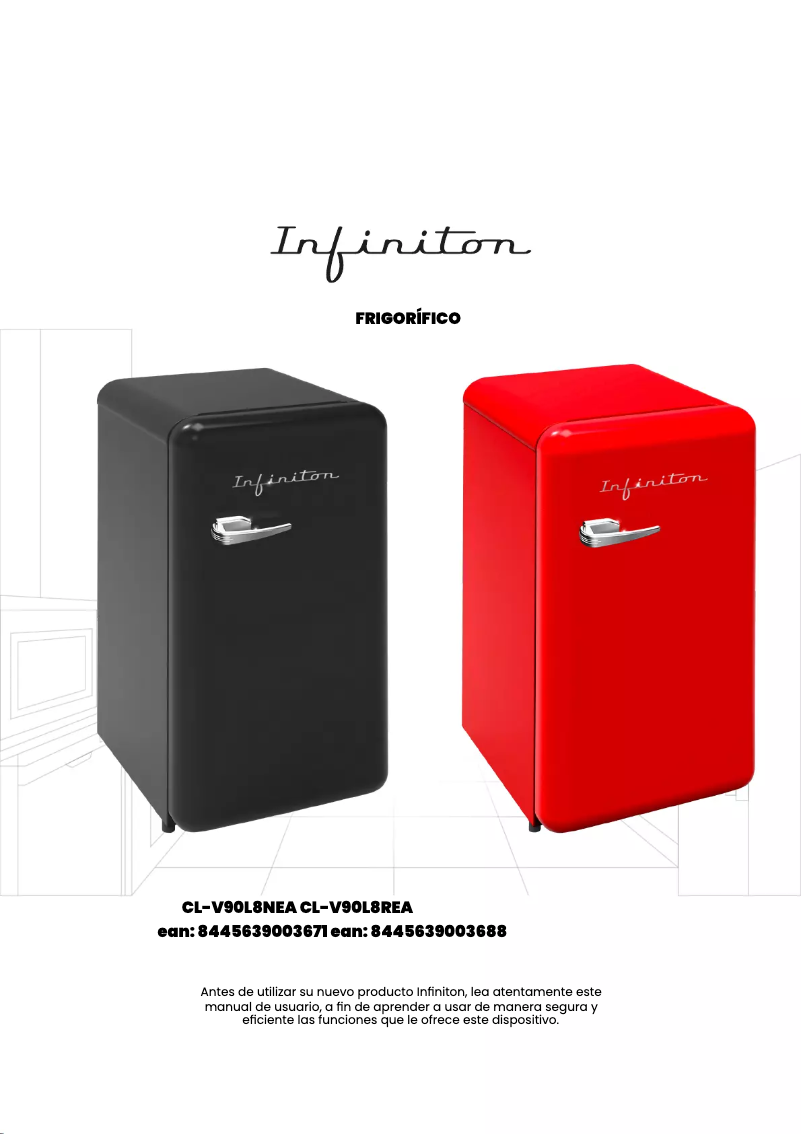 Page n°1 - Manuel utilisateur Infiniton CL-V90L8NEA