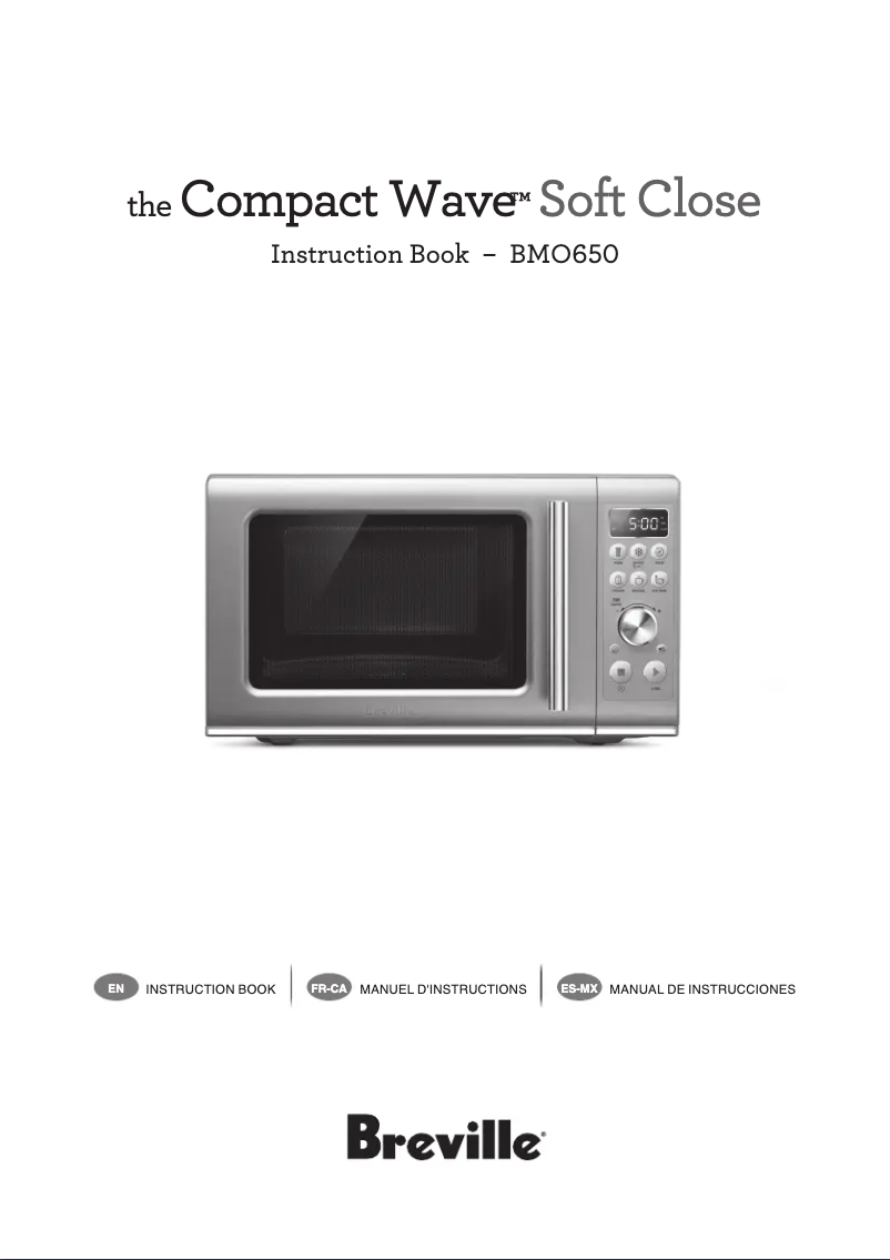 Imagen de la primera página del manual del dispositivo the Compact Wave Soft Close BMO650