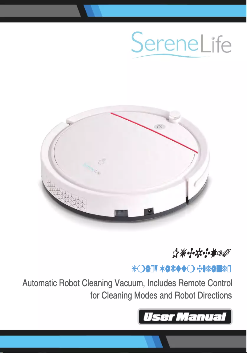 Page 1 de la notice Manuel utilisateur SereneLife PUCRCX10