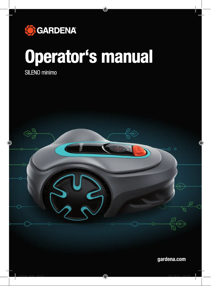 Page n°1 - Manuel utilisateur Gardena SILENO minimo