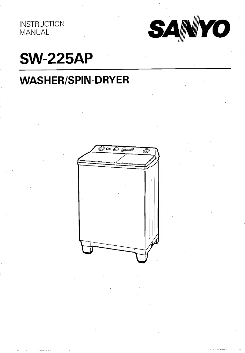 Image de la première page du manuel de l'appareil SW-225AP