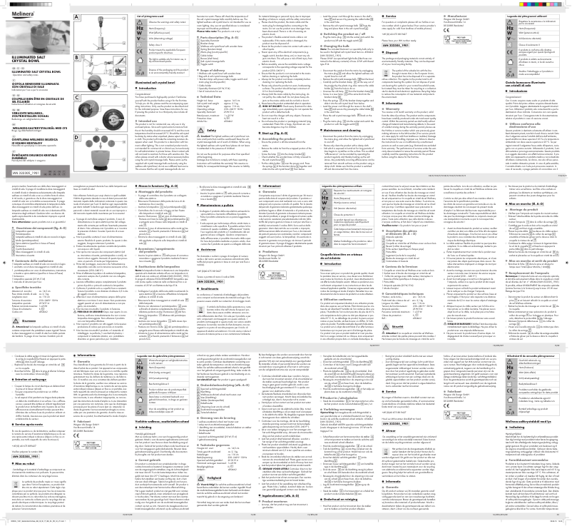 Image de la première page du manuel de l'appareil IAN 322305