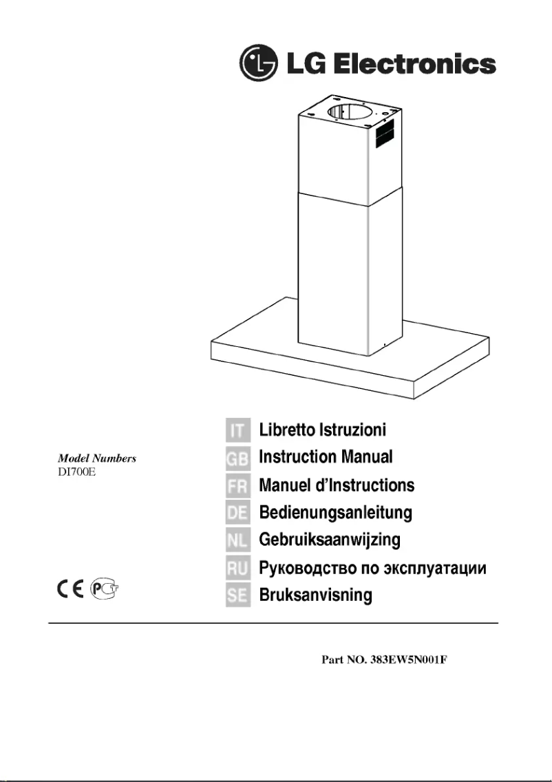 Image de la première page du manuel de l'appareil DI700E