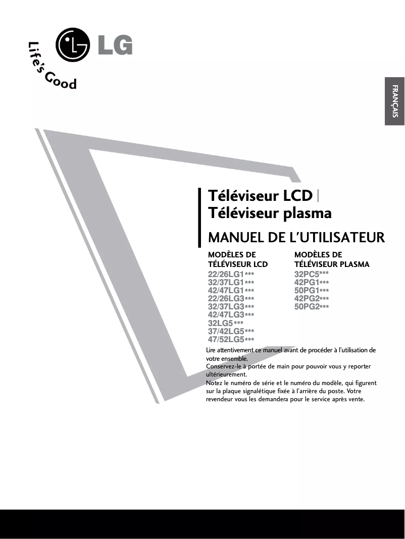 Image de la première page du manuel de l'appareil 4750FR