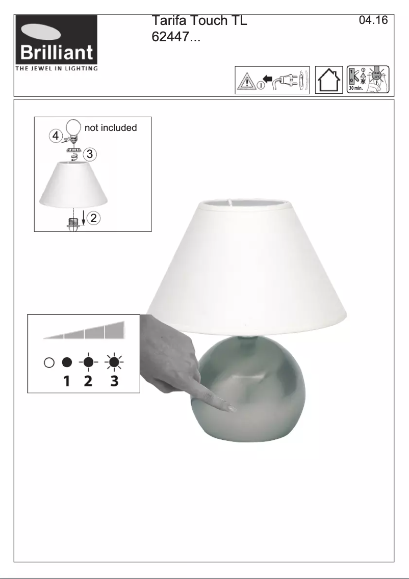 Page n°1 - Manuel utilisateur Brilliant Tarifa