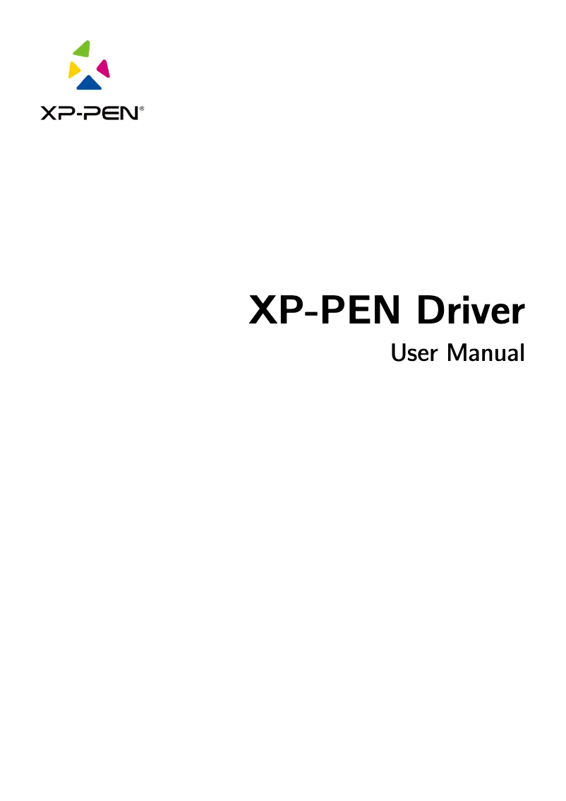 Page 1 de la notice Manuel utilisateur XP-PEN Deco Pro SW