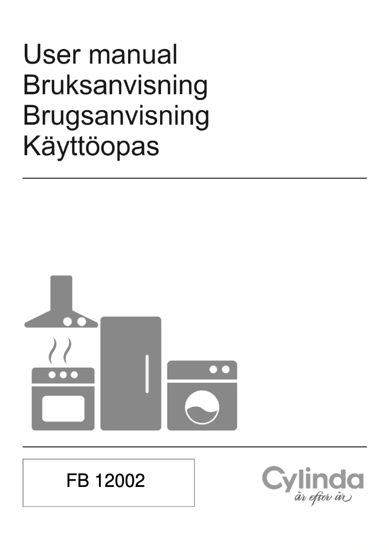 Página 1 del manual Manual de usuario Cylinda FB 1200-1