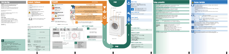 Page 1 de la notice Manuel utilisateur Bosch WAE24270FF
