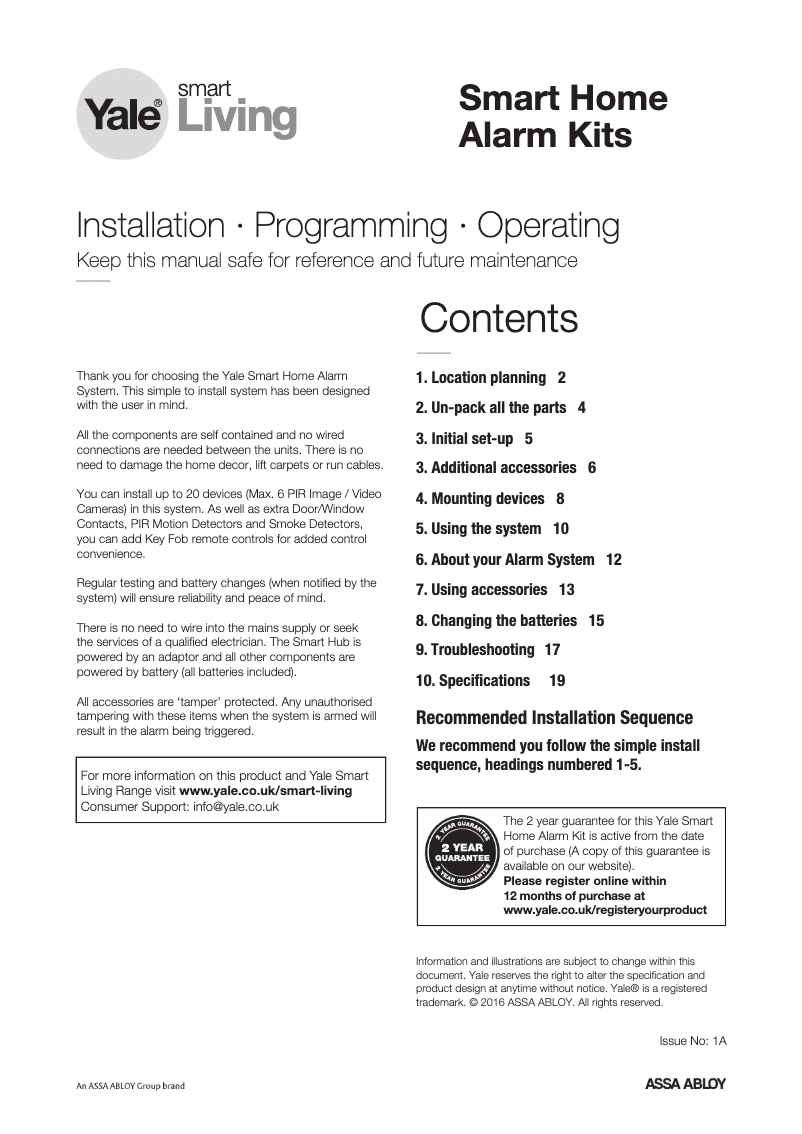 Image de la première page du manuel de l'appareil SR310