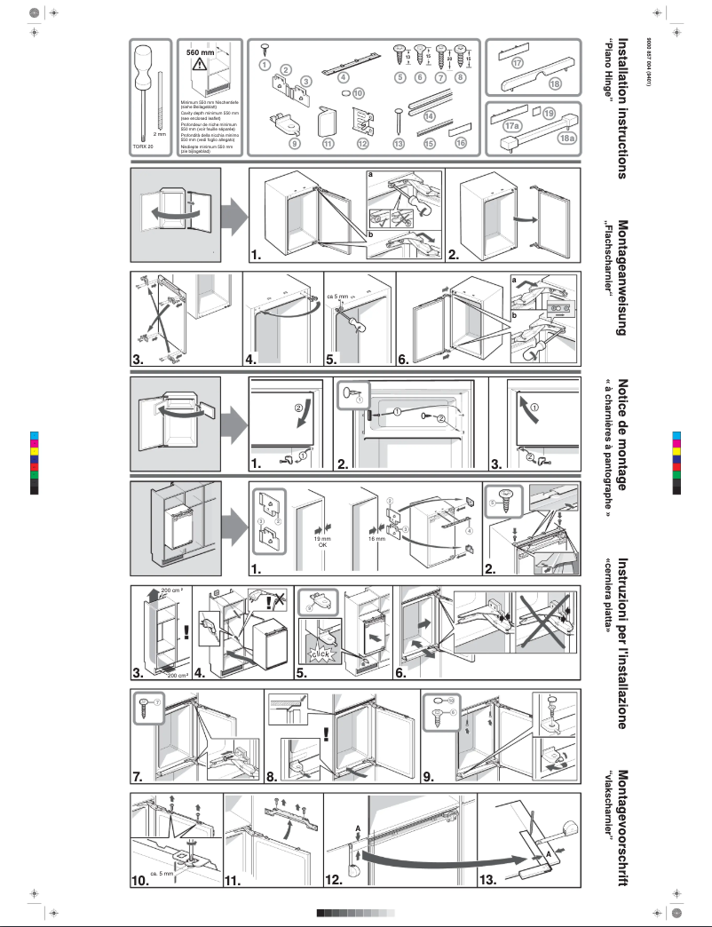 Page n°1 - Guide d'installation Neff K6634X11