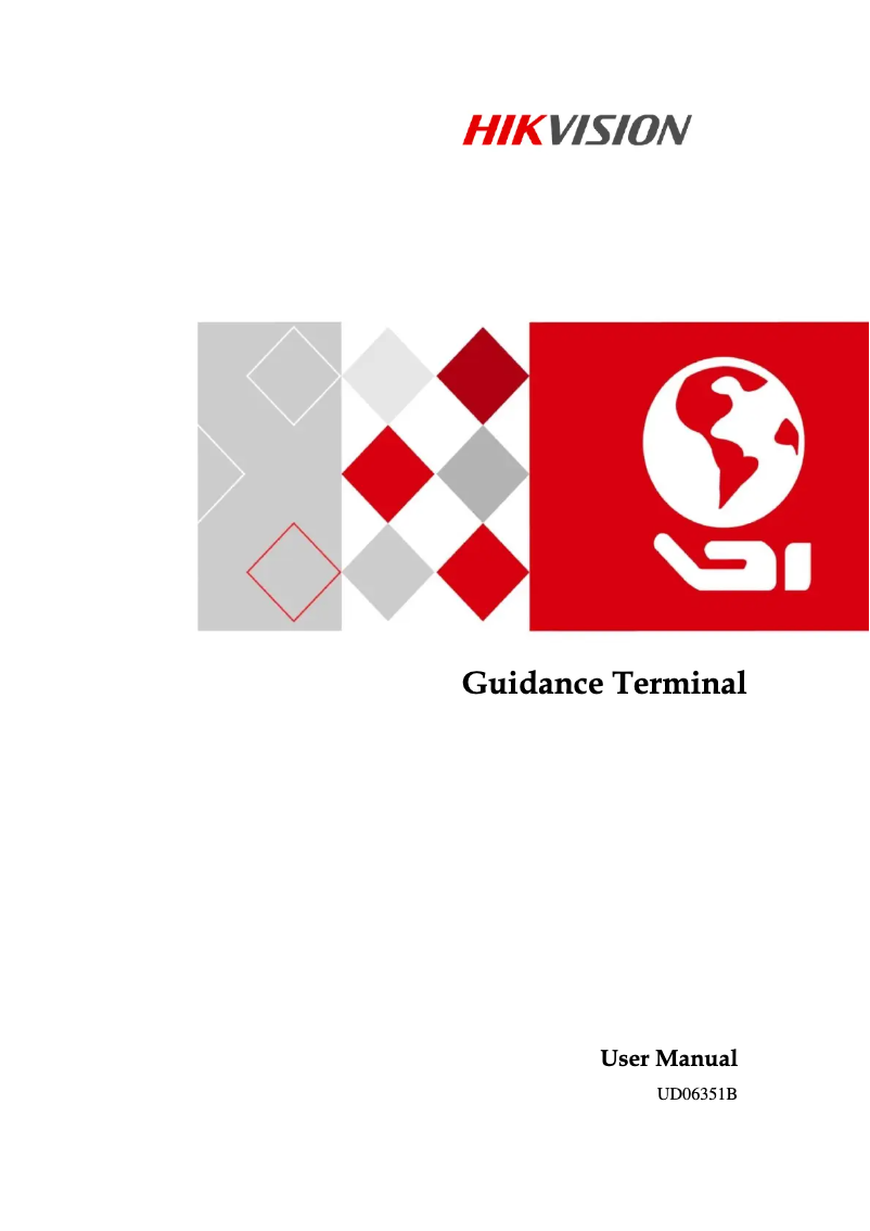 Image de la première page du manuel de l'appareil DS-TPM400-P(6T)