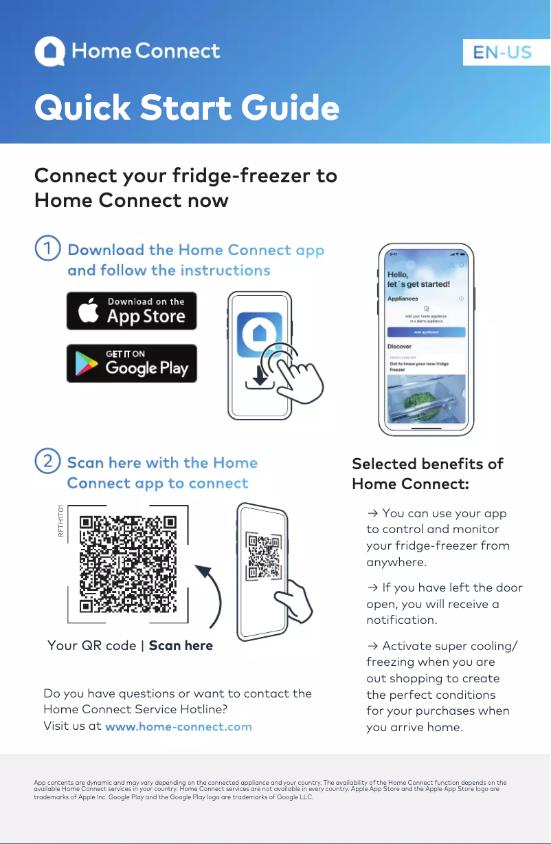 Page 1 de la notice Guide de démarrage rapide Thermador T48IT100NP