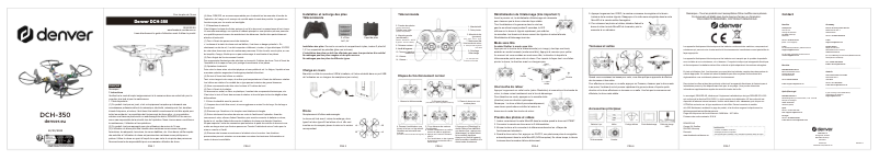 Page 1 de la notice Manuel utilisateur Denver DCH-350
