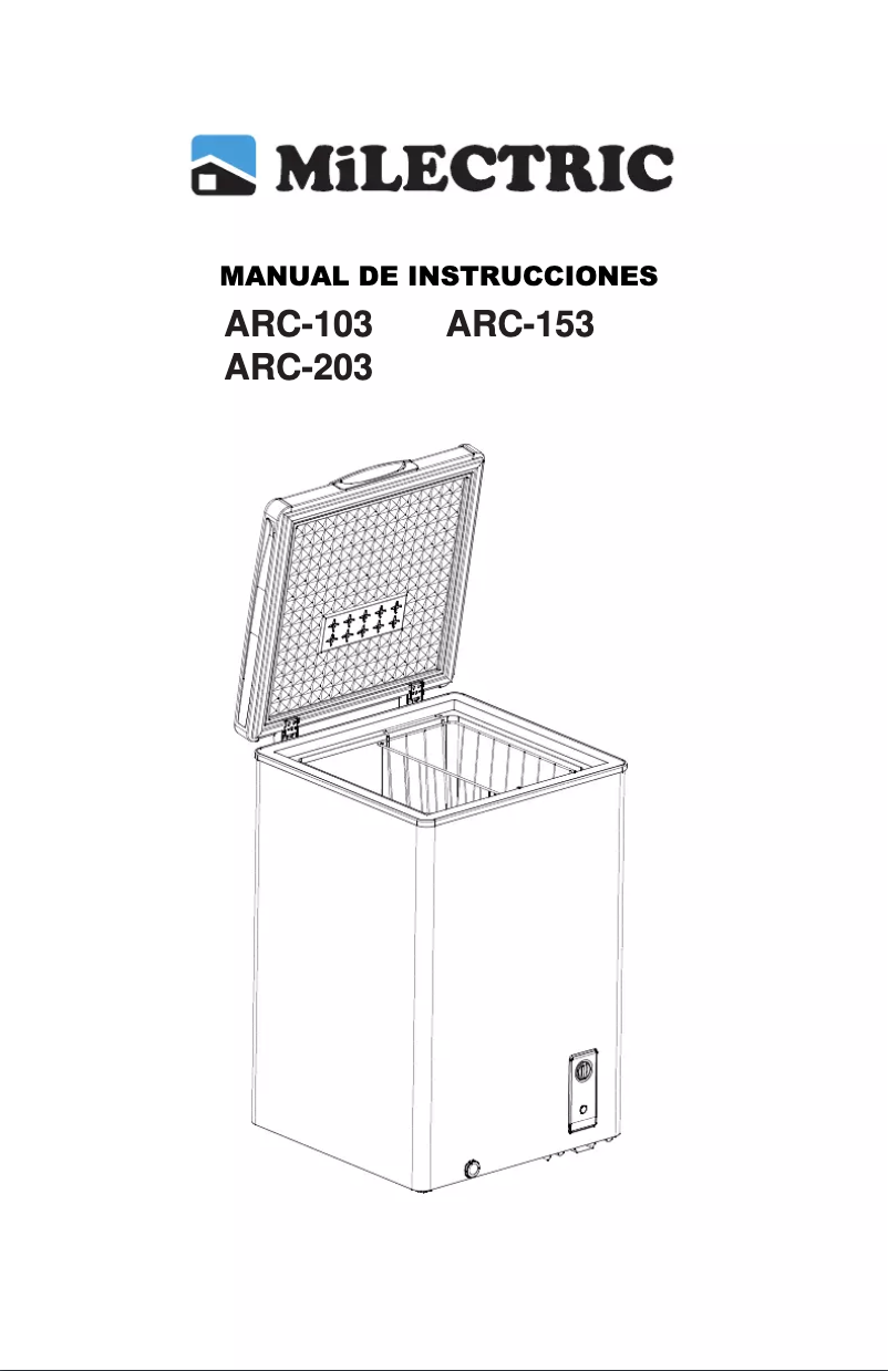 Page n°1 - Manuel utilisateur Milectric ARC-203