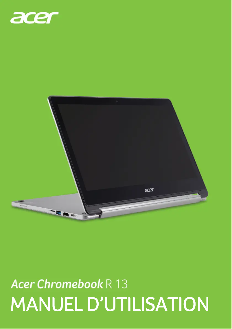 Page n°1 - Manuel utilisateur Acer Chromebook R13