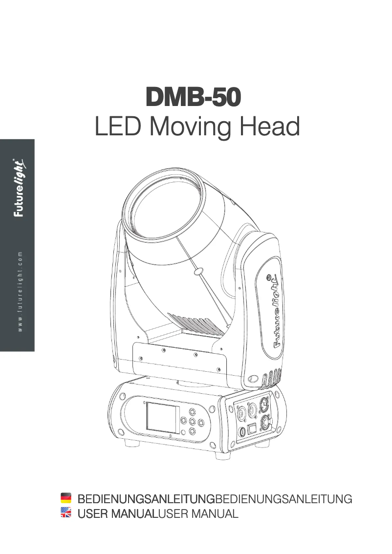 Page n°1 - Manuel utilisateur Futurelight DMB-50