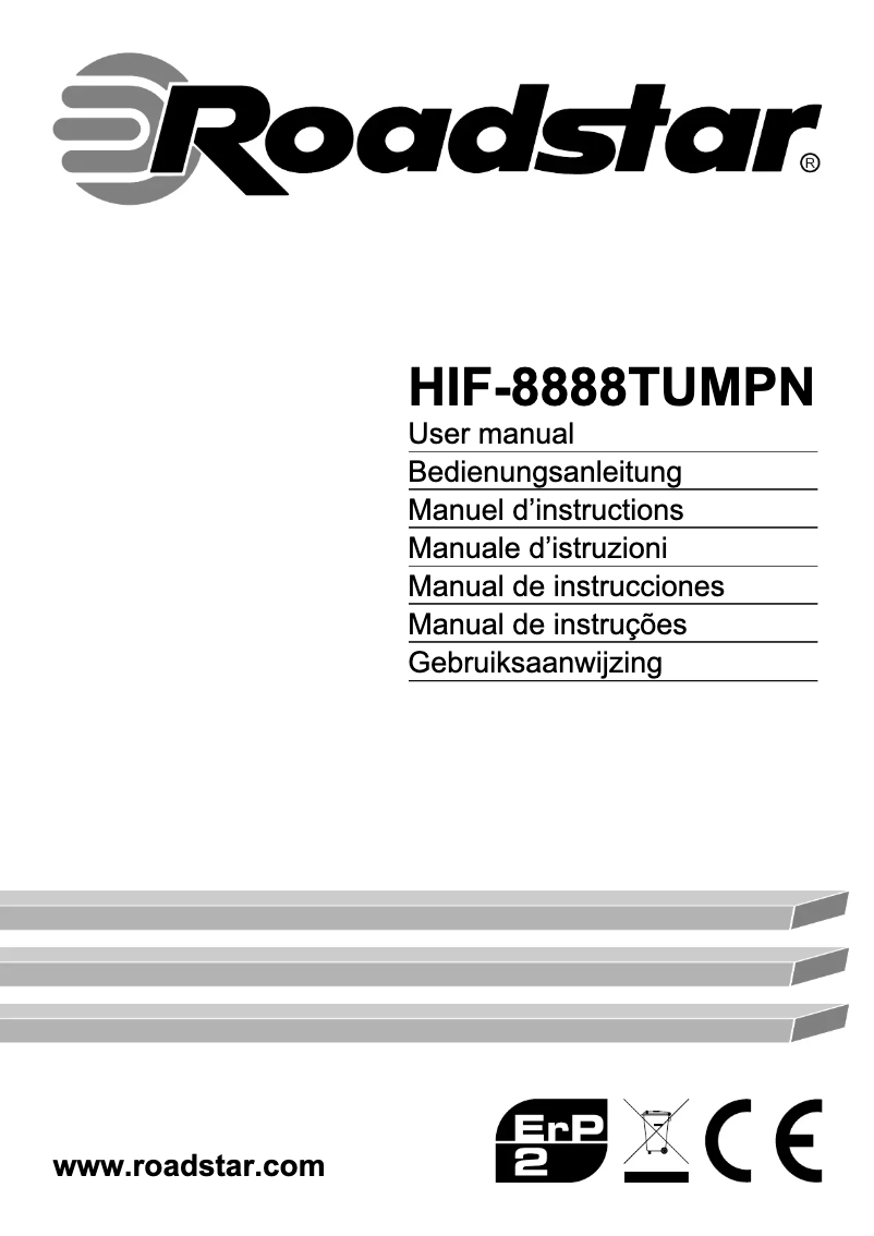 Image de la première page du manuel de l'appareil HIF-8888TUMPN