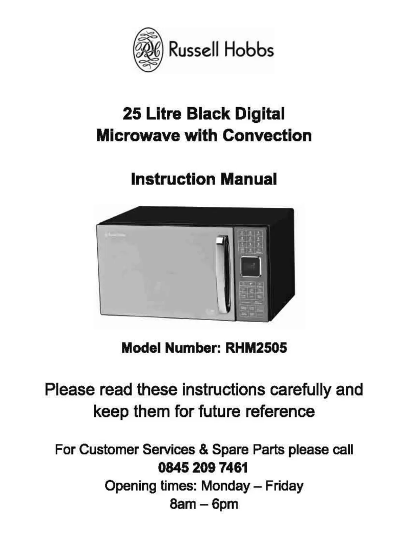 Página 1 del manual Manual de usuario Russell Hobbs RHM2505