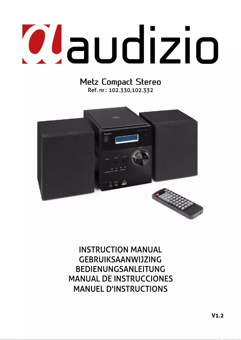 Page n°1 - Manuel utilisateur Audizio Metz