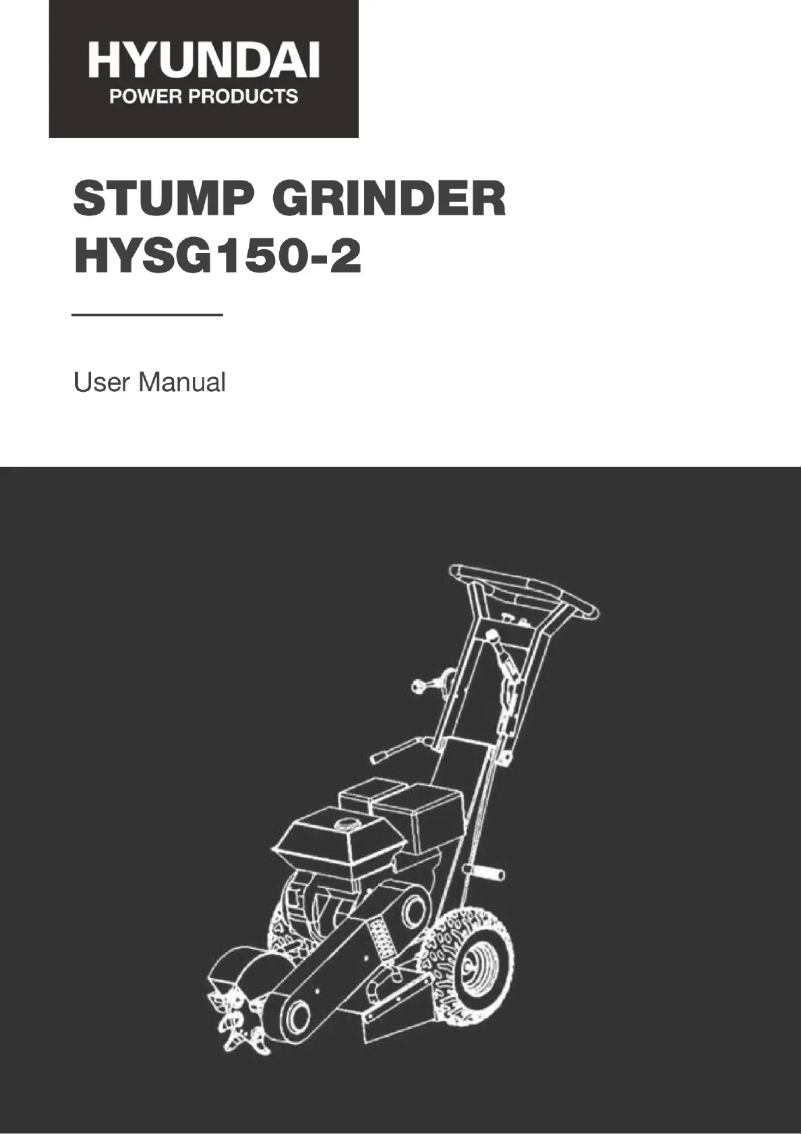 Image de la première page du manuel de l'appareil HYSG150-2