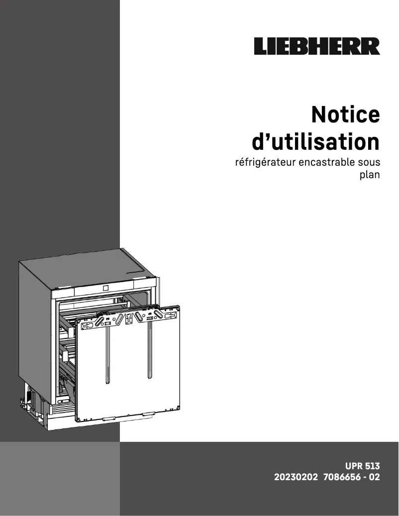 Page 1 de la notice Manuel utilisateur Liebherr SUIKo 1560
