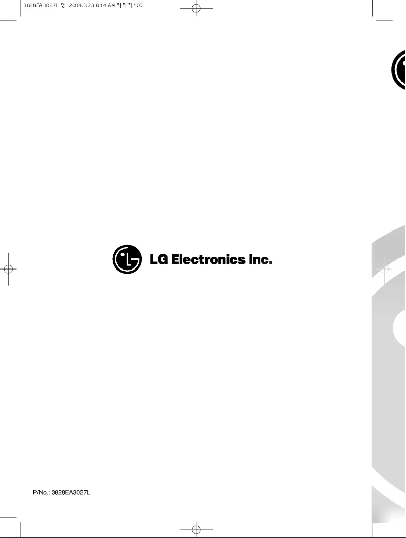 Page n°1 - Manuel utilisateur LG WF-T855A