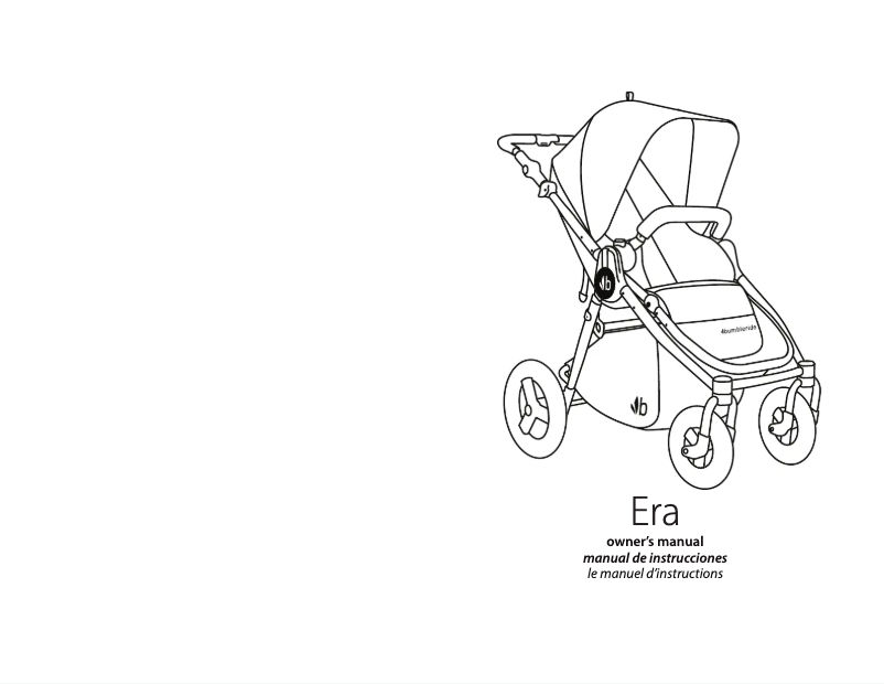 Page 1 of the manual User Manual Bumbleride Era (2021)