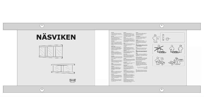 Image de la première page du manuel de l'appareil NASVIKEN (101.7x45.9)