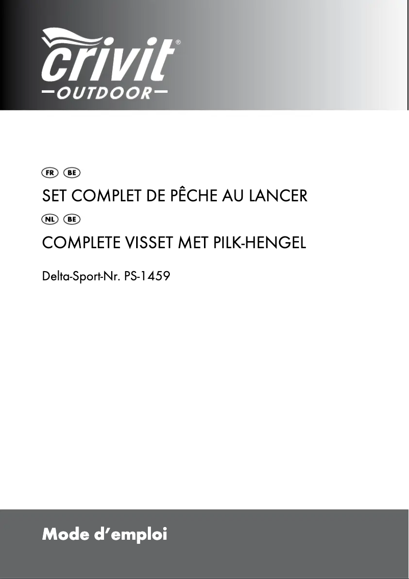 Page n°1 - Manuel utilisateur Crivit IAN 69570