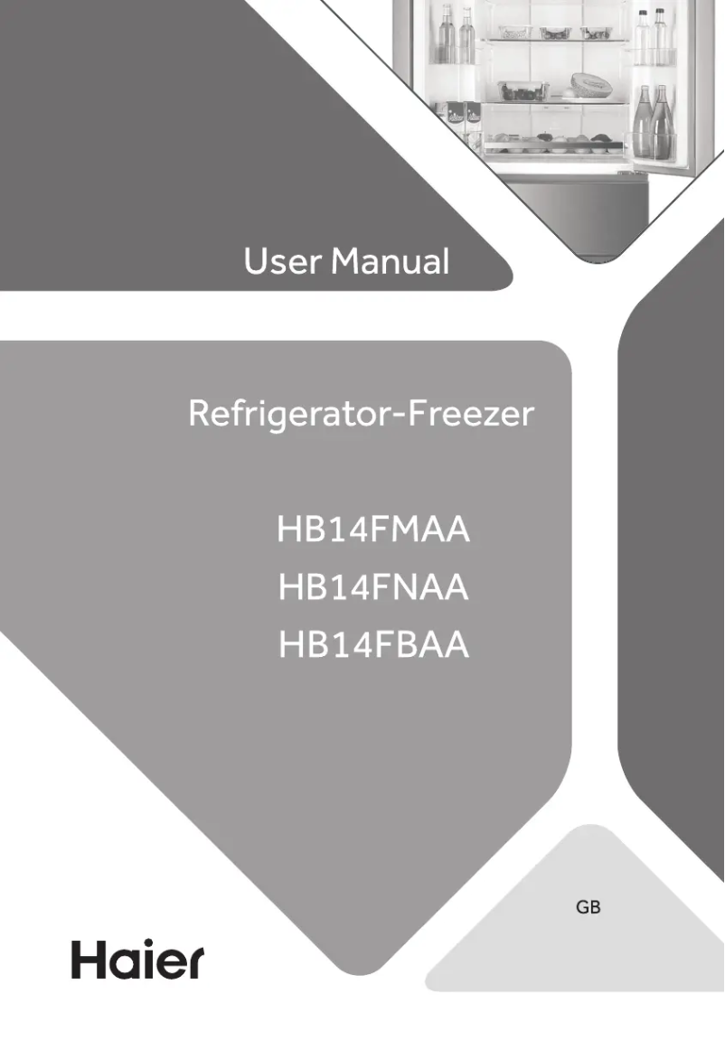Image de la première page du manuel de l'appareil HB14FMAA