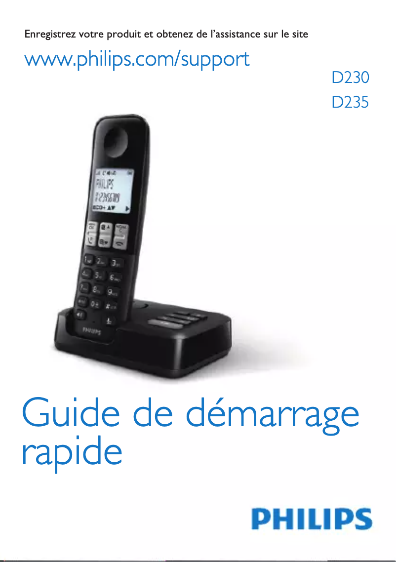 Imagen de la primera página del manual del dispositivo D2353W